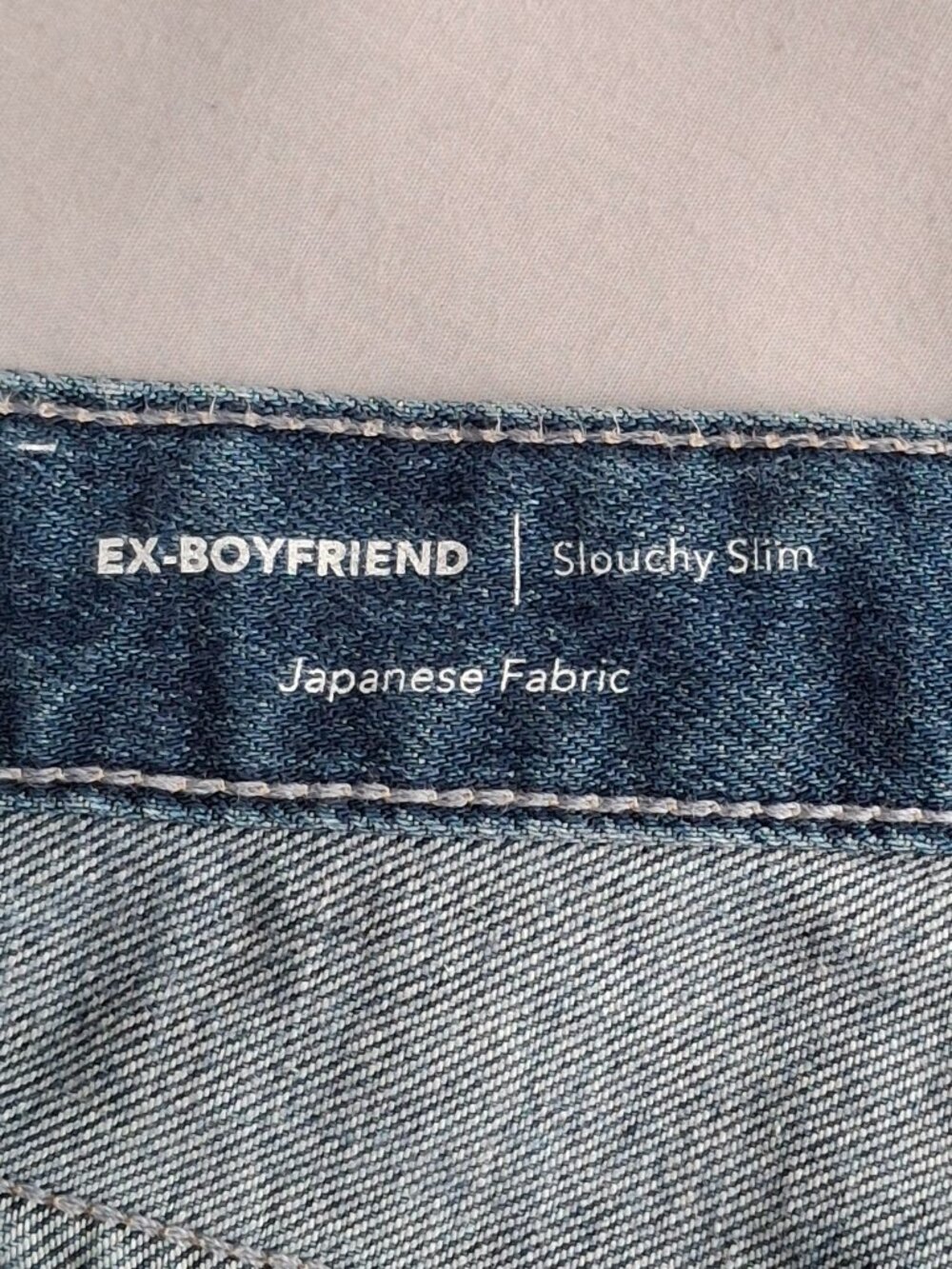 AG Jeans Ex-Boyfriend Slouchy Slim Jeans Medium Wash Japanese Fabric | Size 29 - Picture 6 of 12